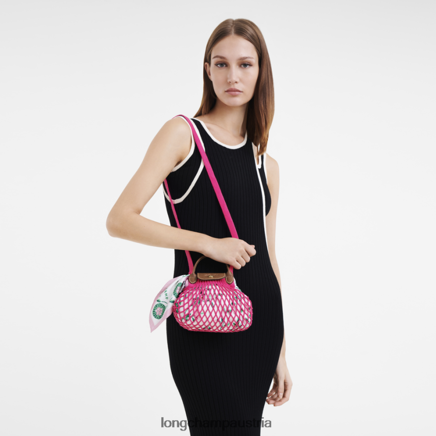 Lederwaren bei Longchamp Frauen Le Plage Filet-Netzbeutel Süßigkeiten 2008BJ220