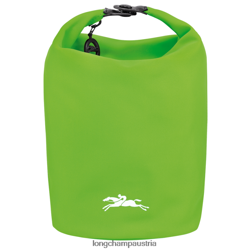 Lederwaren bei Longchamp Frauen Le Plage Sammelbeutel grünes Licht 2008BJ214