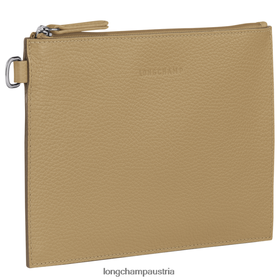 Lederwaren bei Longchamp Frauen Roseau-Essential-Beutel Beige 2008BJ691