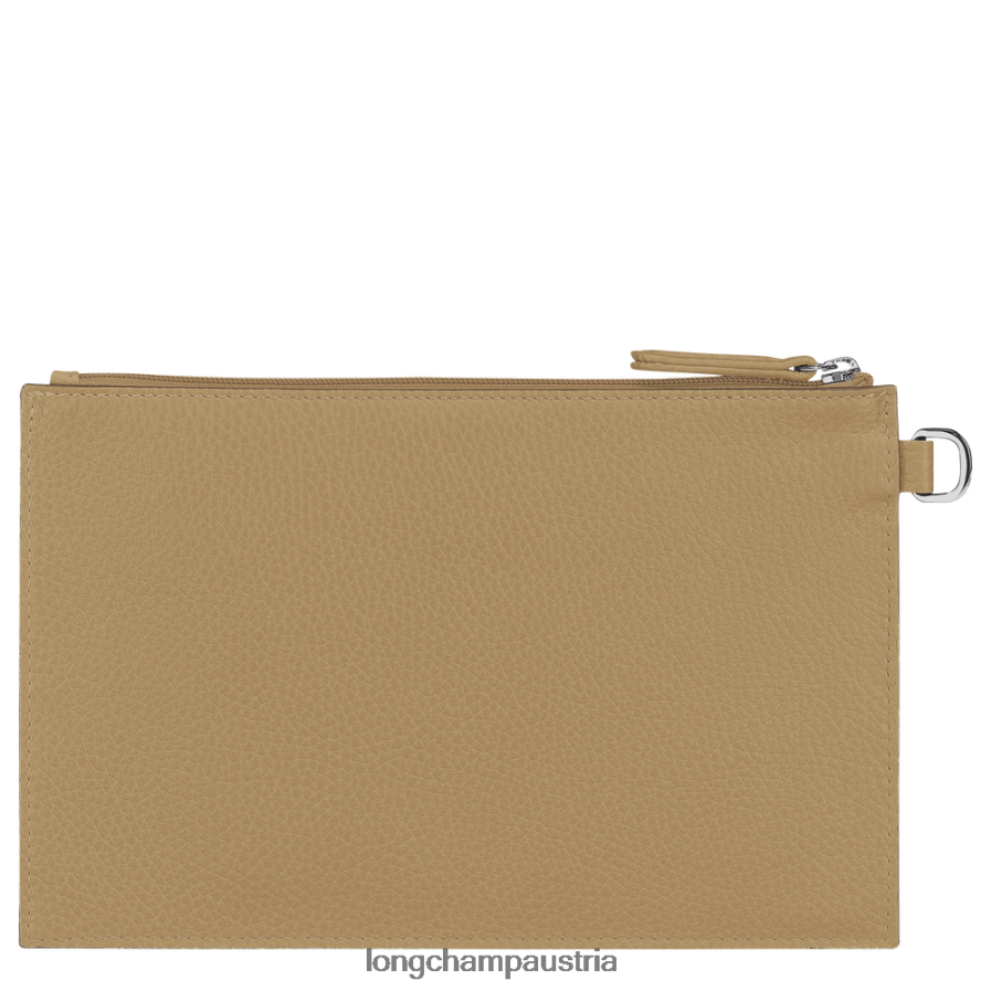 Lederwaren bei Longchamp Frauen Roseau-Essential-Beutel Beige 2008BJ691