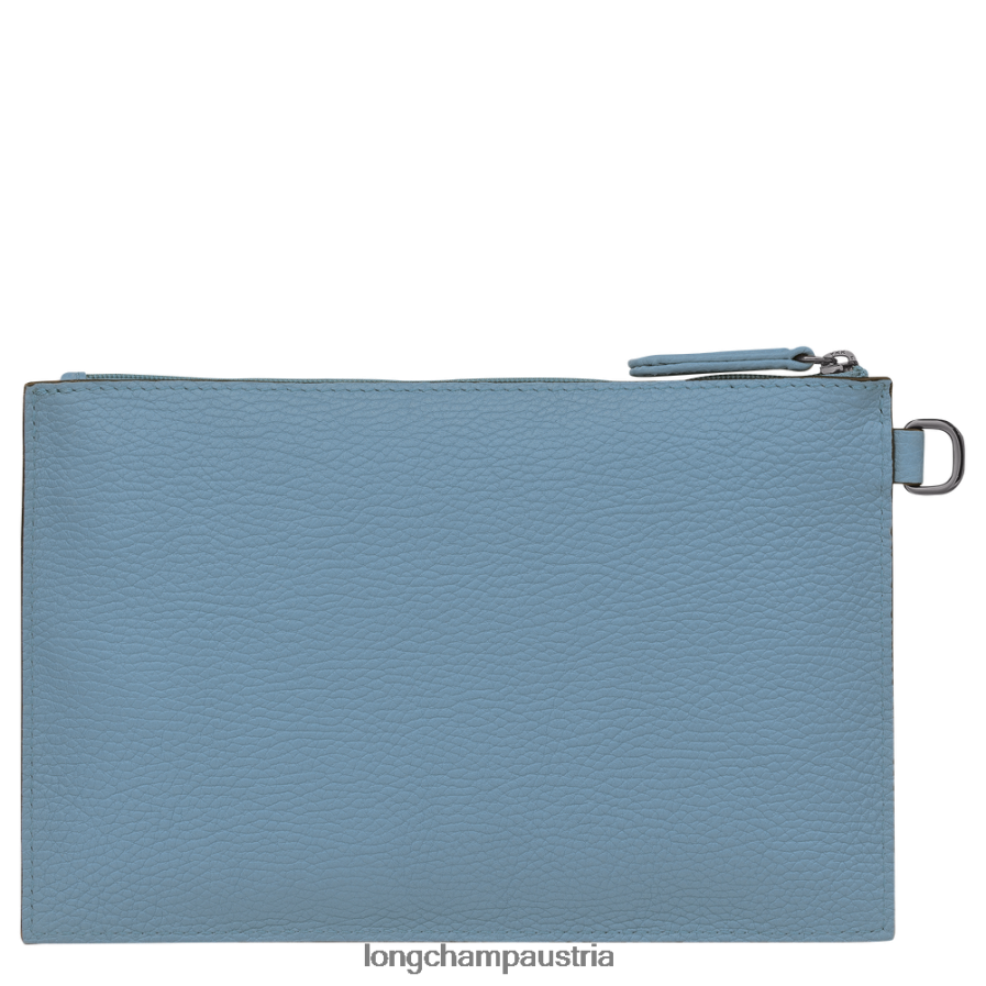 Lederwaren bei Longchamp Frauen Roseau-Essential-Beutel Schiefer 2008BJ693