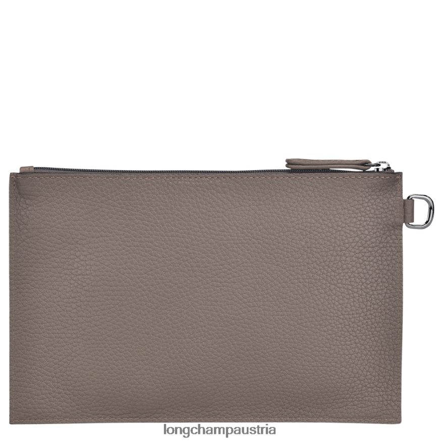 Lederwaren bei Longchamp Frauen Roseau-Essential-Beutel grau 2008BJ692