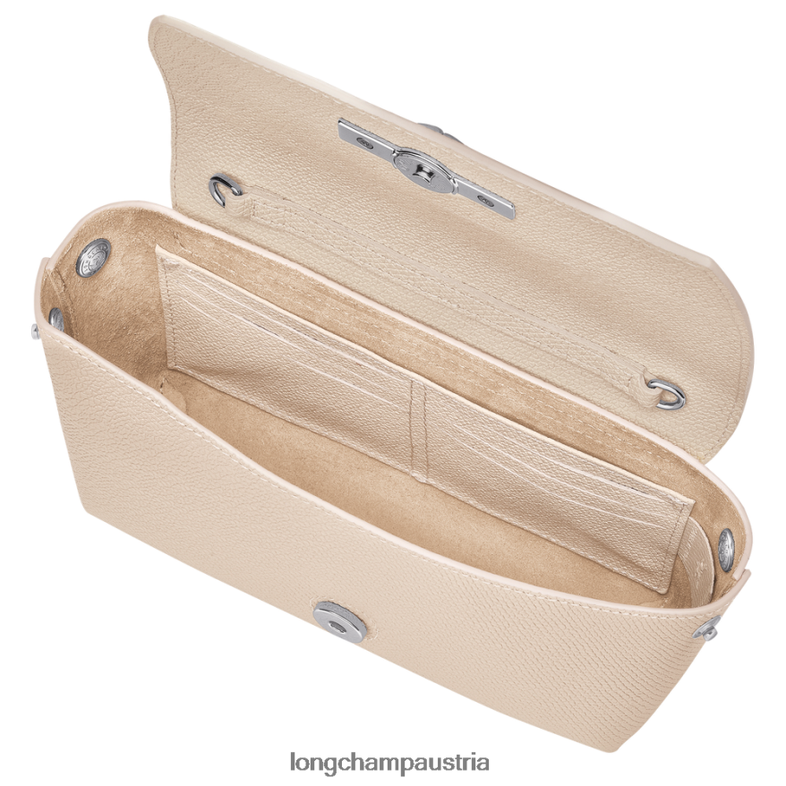 Lederwaren bei Longchamp Frauen Roseau-Kupplung Papier 2008BJ253