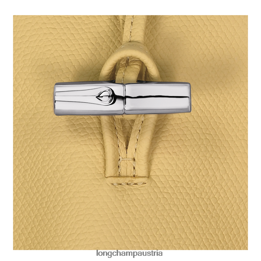 Lederwaren bei Longchamp Frauen Roseau-Telefonhülle mit Spitze Mais 2008BJ685