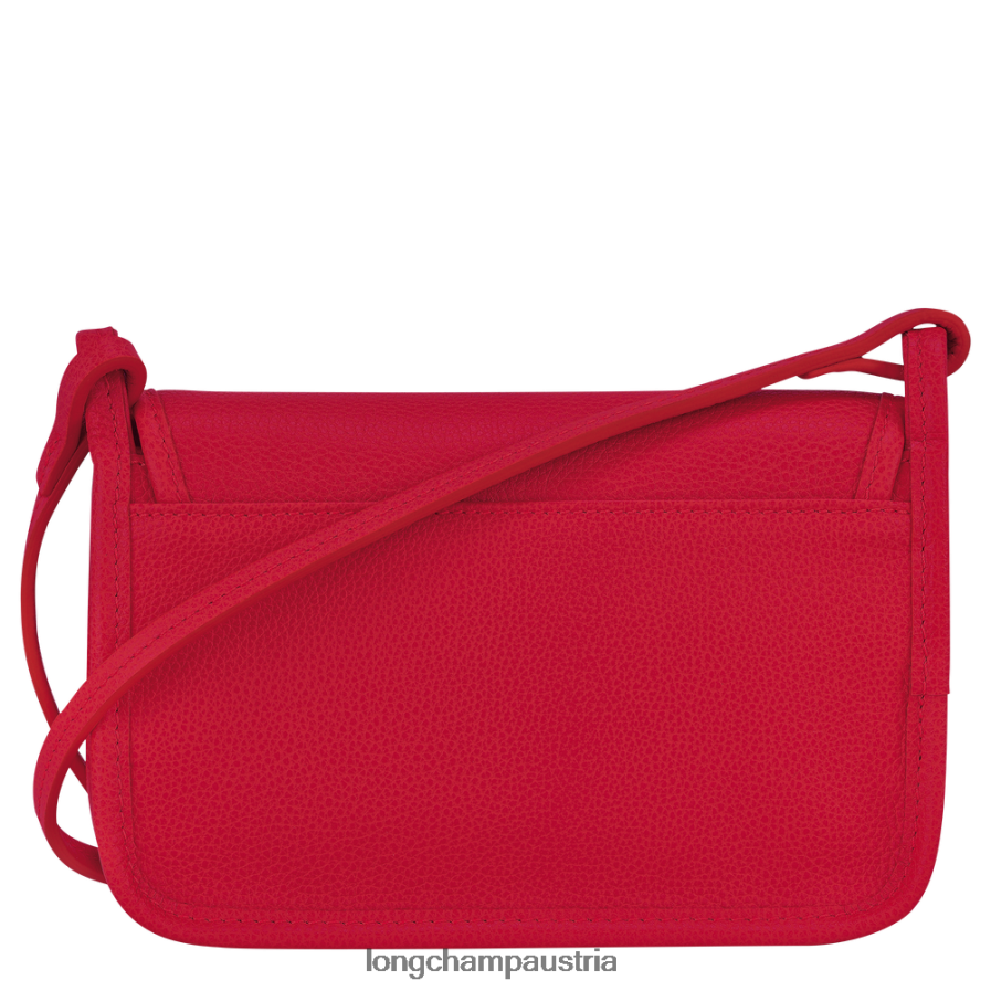 Lederwaren bei Longchamp Frauen Le Foulonne-Geldbörse mit Kette Liebe 2008BJ331