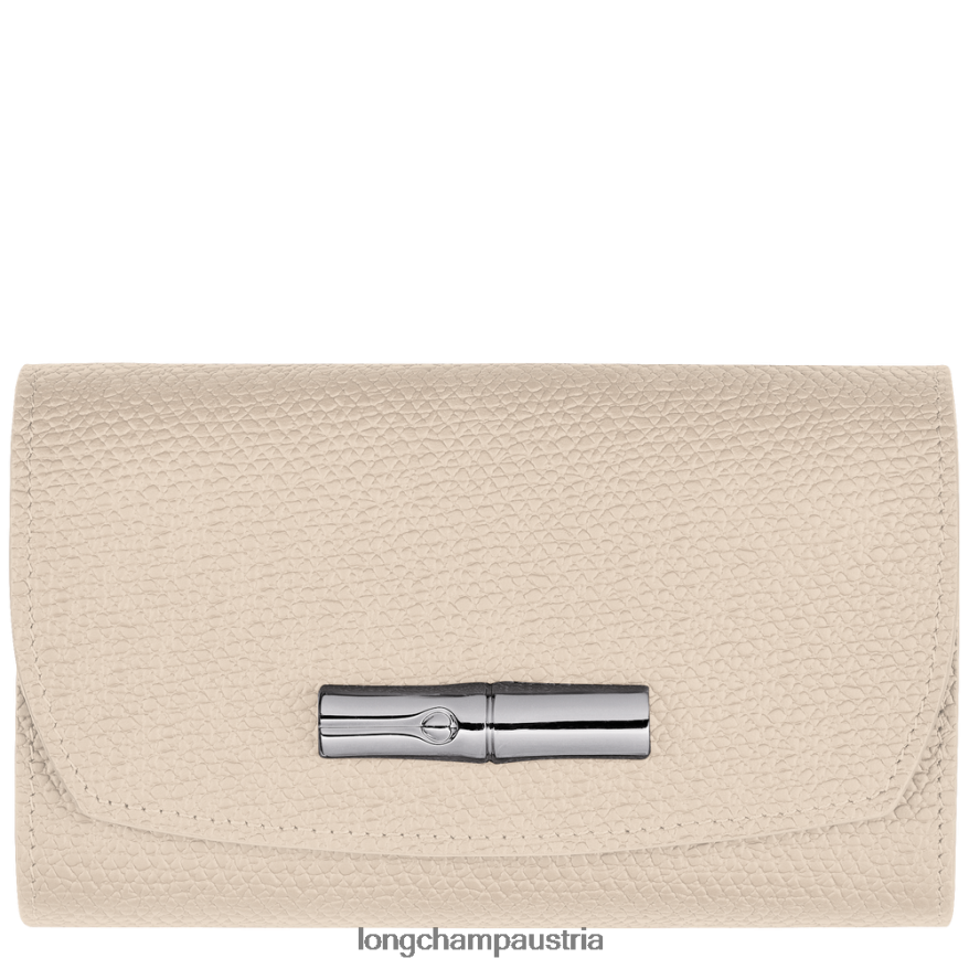 Lederwaren bei Longchamp Frauen Roseau-Geldbörse Papier 2008BJ578