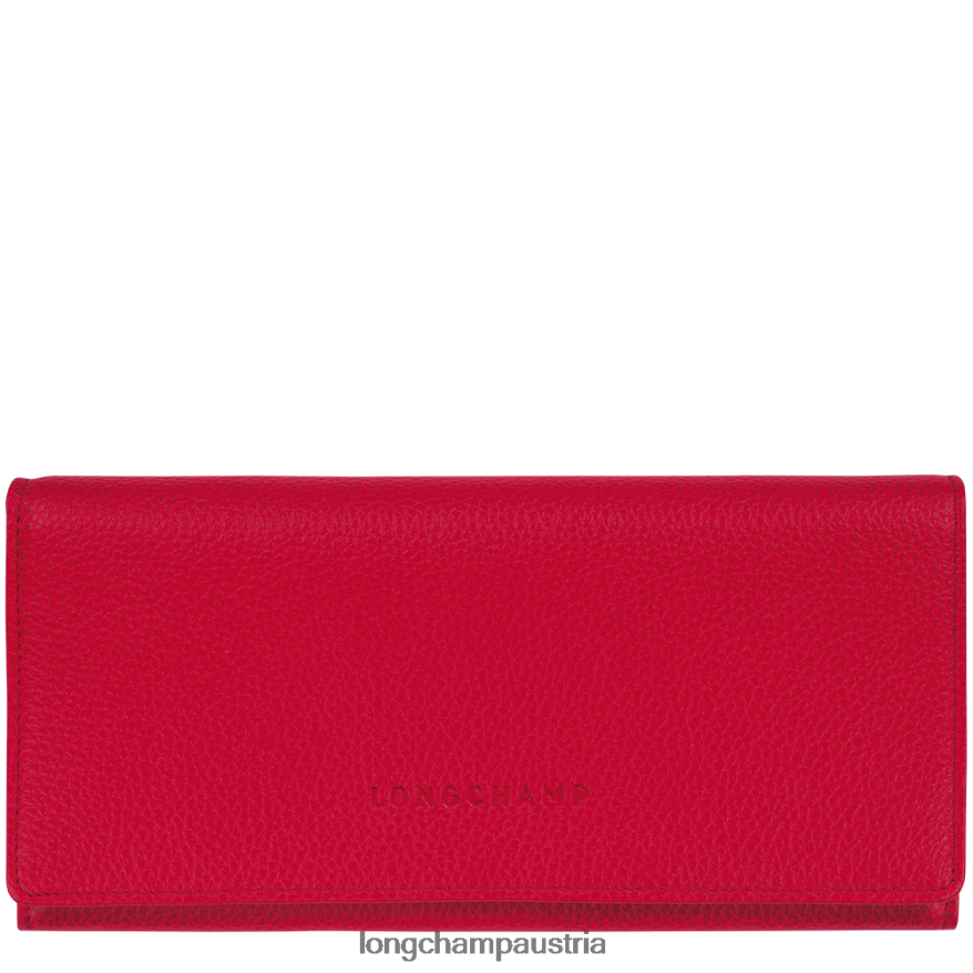 Lederwaren bei Longchamp Frauen le foulonne kontinentales Portemonnaie Liebe 2008BJ605