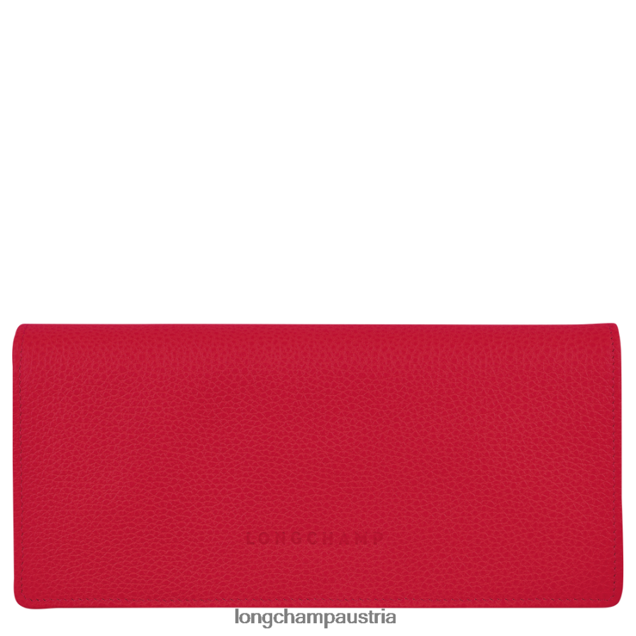 Lederwaren bei Longchamp Frauen le foulonne kontinentales Portemonnaie Liebe 2008BJ611