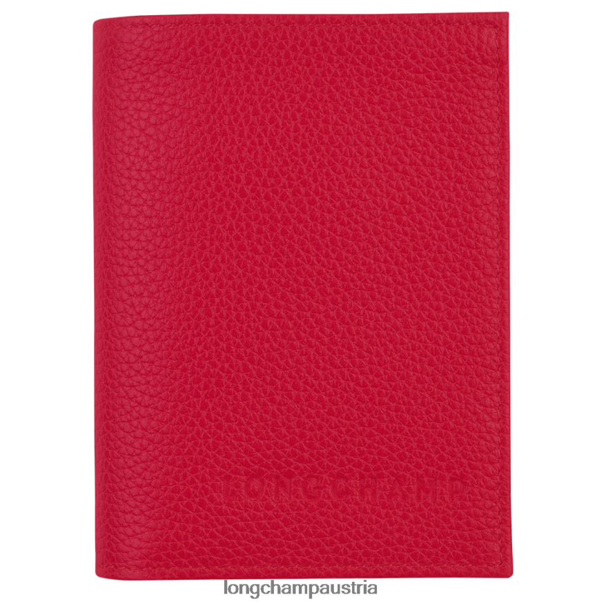 Lederwaren bei Longchamp Frauen Le Foulonne Kartenetui Liebe 2008BJ659