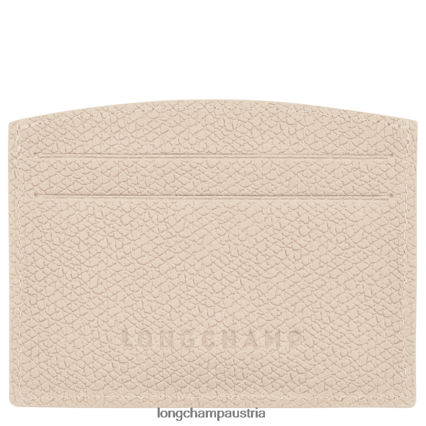 Lederwaren bei Longchamp Frauen Roseau-Kartenhalter Papier 2008BJ639