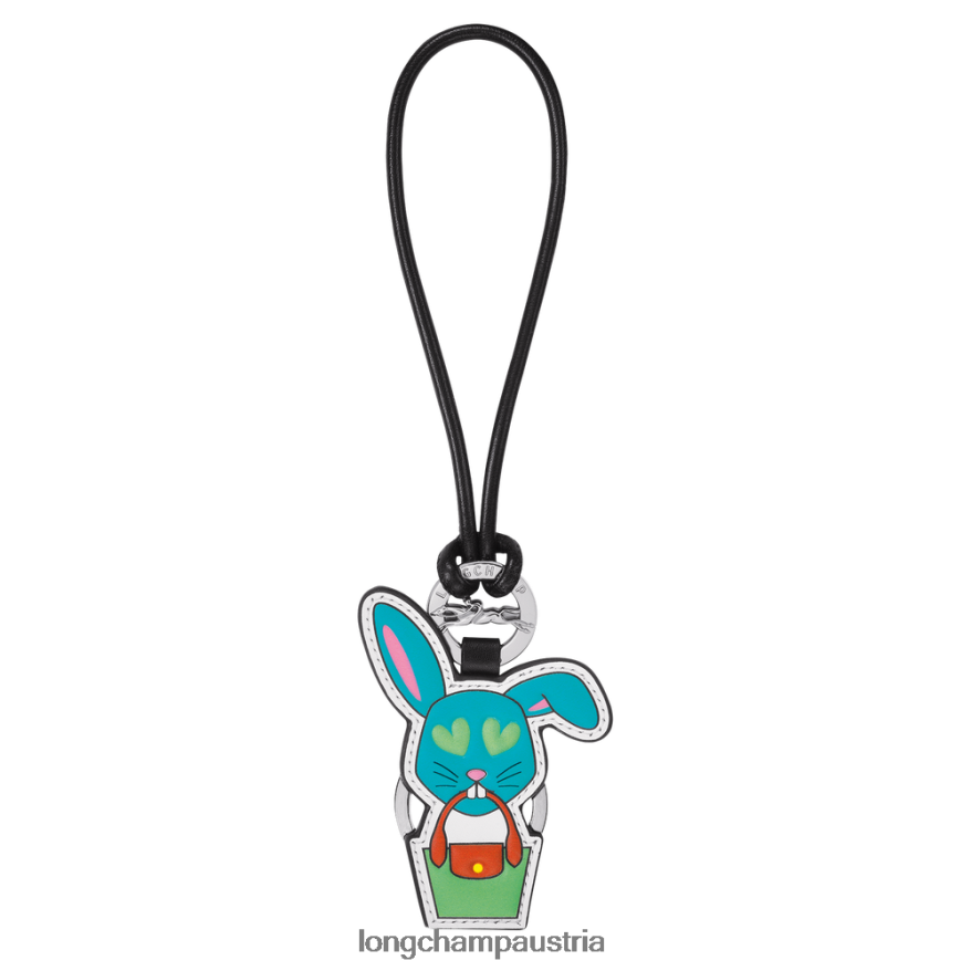 Lederwaren bei Longchamp Frauen Lapin-Schlüsselanhänger Grün 2008BJ757