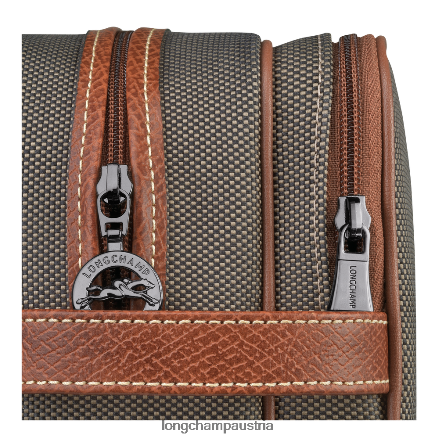 Taschen bei Longchamp Frauen Boxford Kulturbeutel braun 2008BJ863