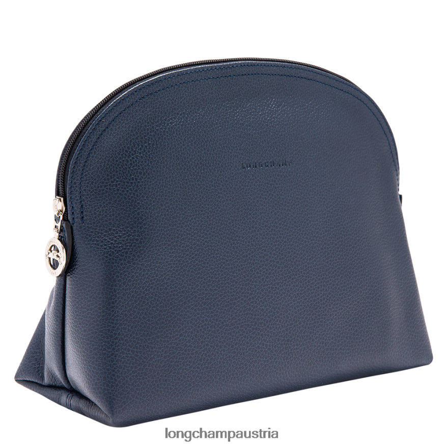 Taschen bei Longchamp Frauen Le Foulonne Kulturbeutel Marine 2008BJ876