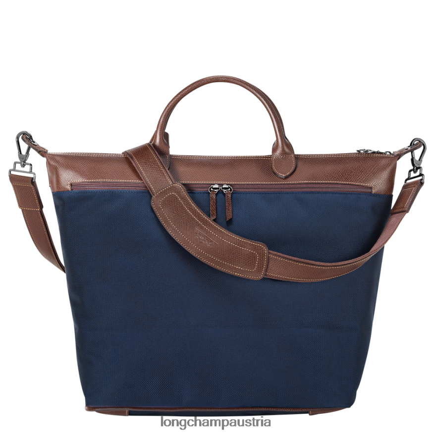 Taschen bei Longchamp Frauen Boxford-Reisetasche Blau 2008BJ764