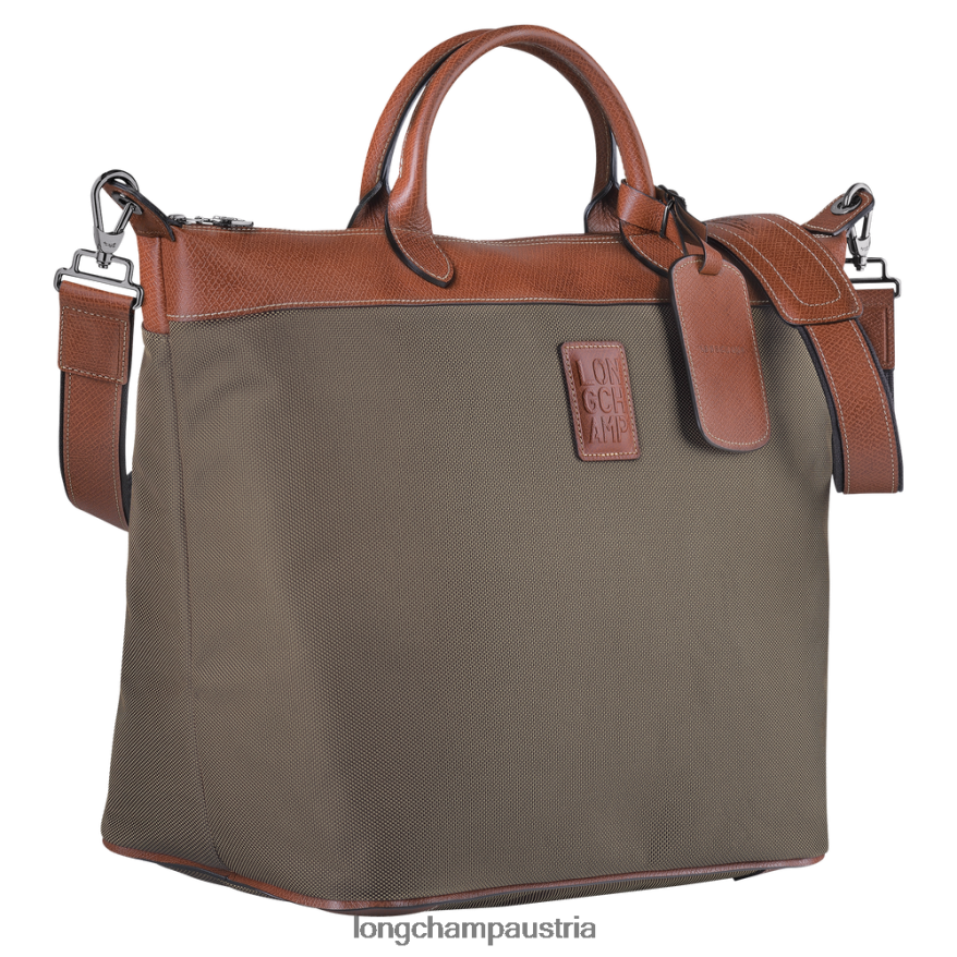 Taschen bei Longchamp Frauen Boxford-Reisetasche braun 2008BJ763