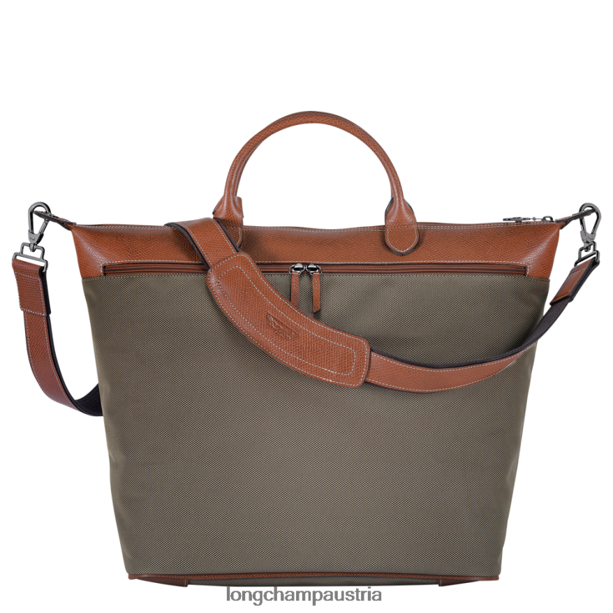 Taschen bei Longchamp Frauen Boxford-Reisetasche braun 2008BJ763
