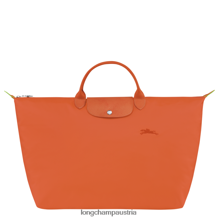 Taschen bei Longchamp Frauen Grüne Reisetasche von Le Plage Karotte 2008BJ791