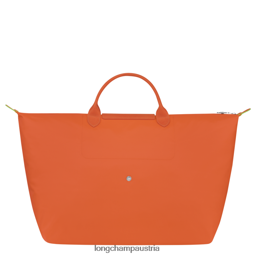 Taschen bei Longchamp Frauen Grüne Reisetasche von Le Plage Karotte 2008BJ791