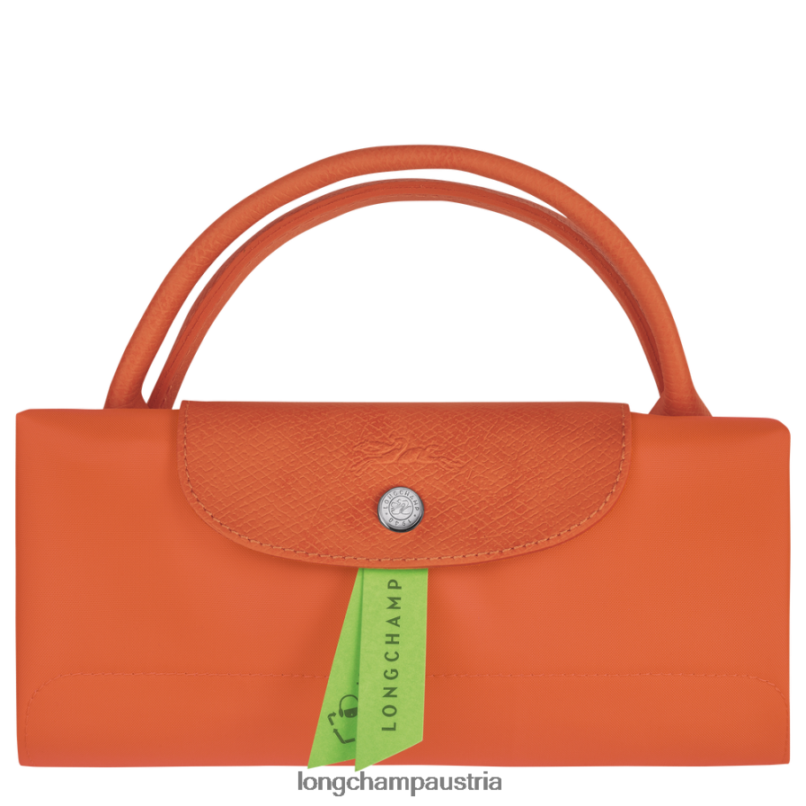 Taschen bei Longchamp Frauen Grüne Reisetasche von Le Plage Karotte 2008BJ791