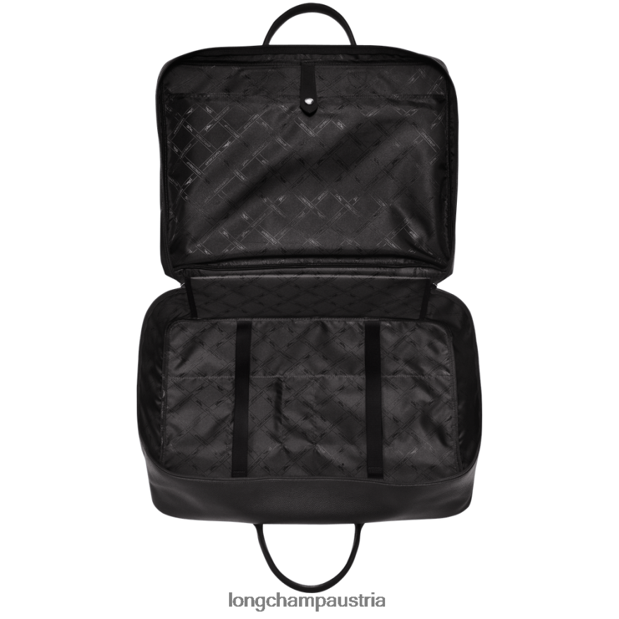 Taschen bei Longchamp Frauen Le Foulonne-Koffer Schwarz 2008BJ826