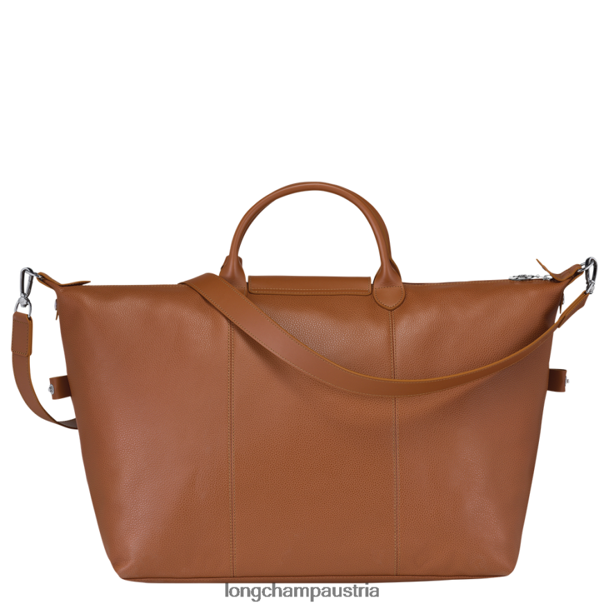 Taschen bei Longchamp Frauen Le Foulonne Reisetasche Karamell 2008BJ829