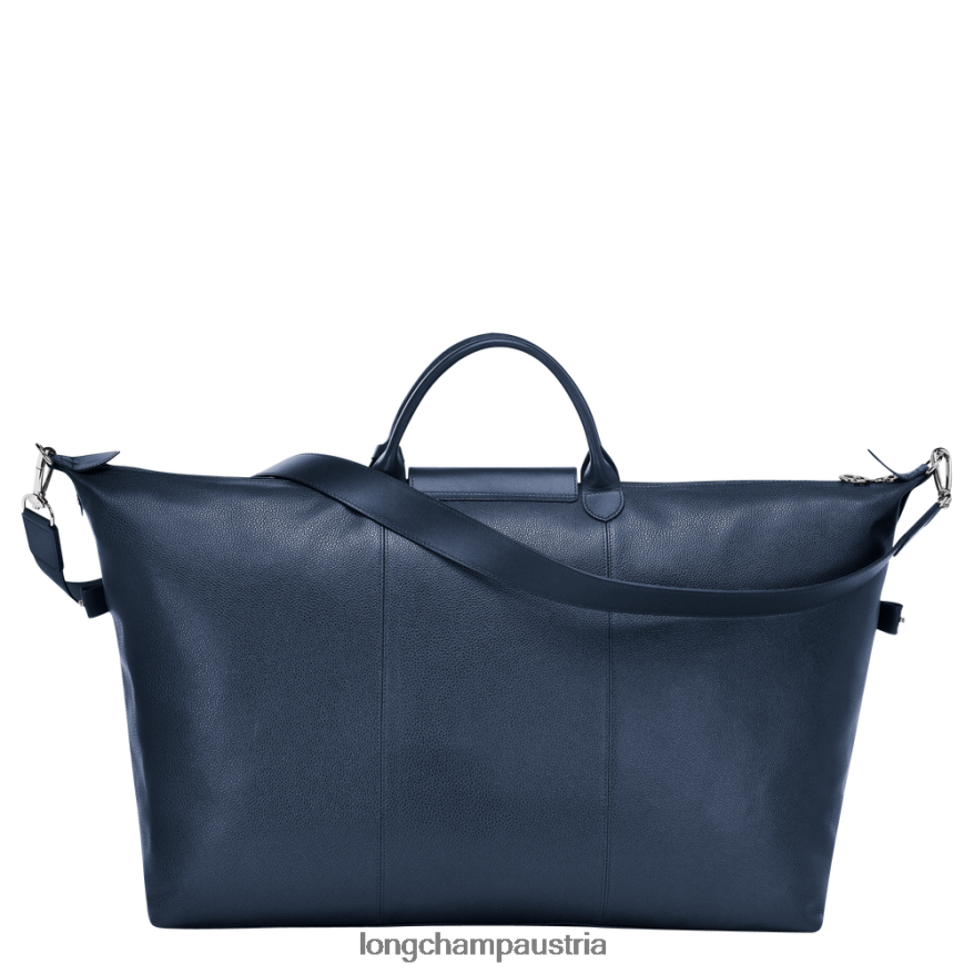 Taschen bei Longchamp Frauen Le Foulonne Reisetasche Marine 2008BJ828