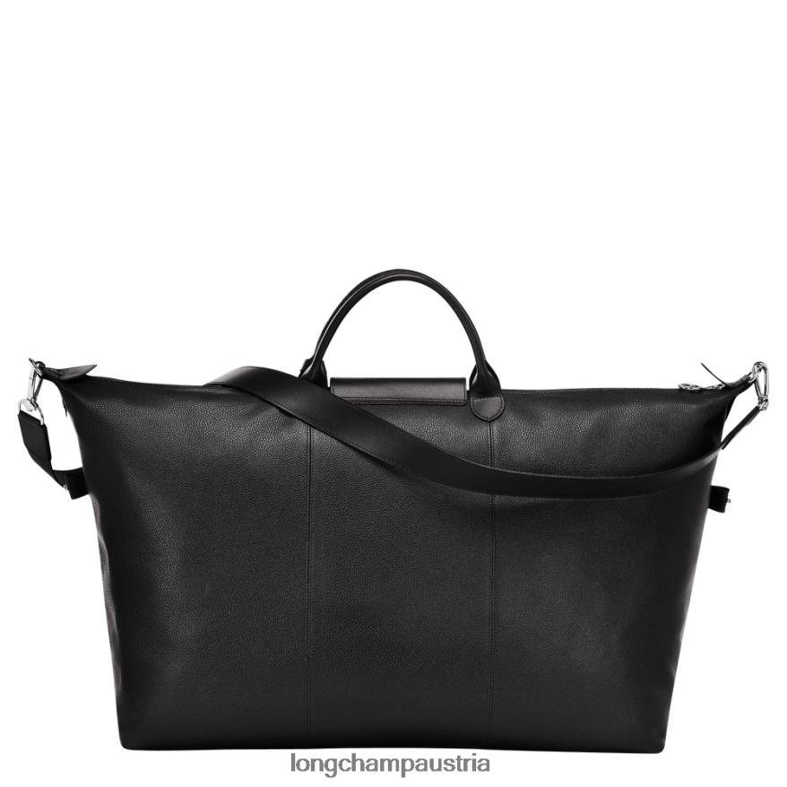 Taschen bei Longchamp Frauen Le Foulonne Reisetasche Schwarz 2008BJ827