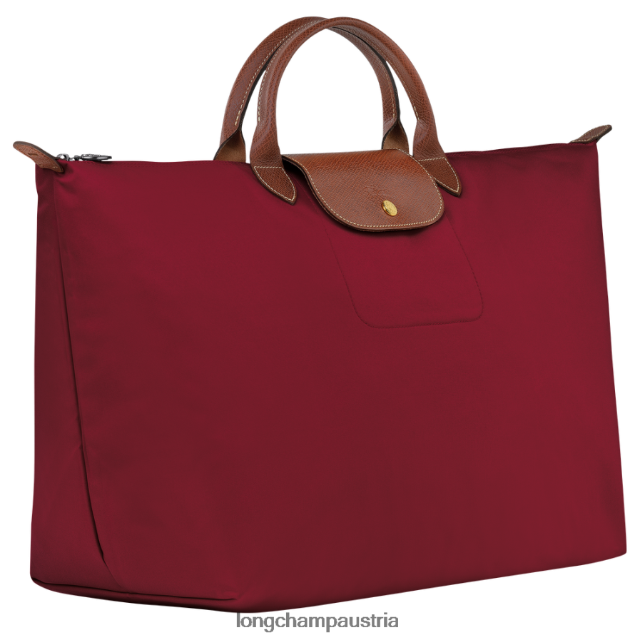 Taschen bei Longchamp Frauen Originale Reisetasche von Le Plage Rot 2008BJ807