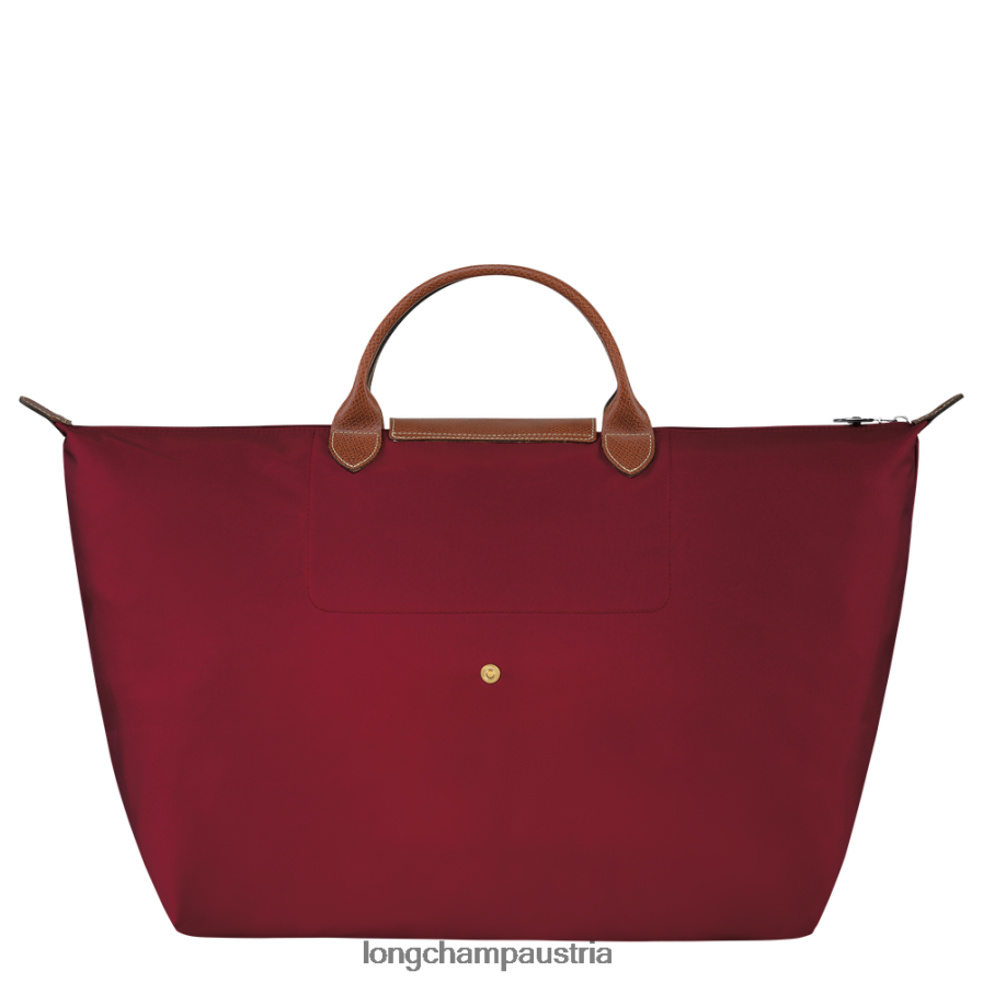 Taschen bei Longchamp Frauen Originale Reisetasche von Le Plage Rot 2008BJ807