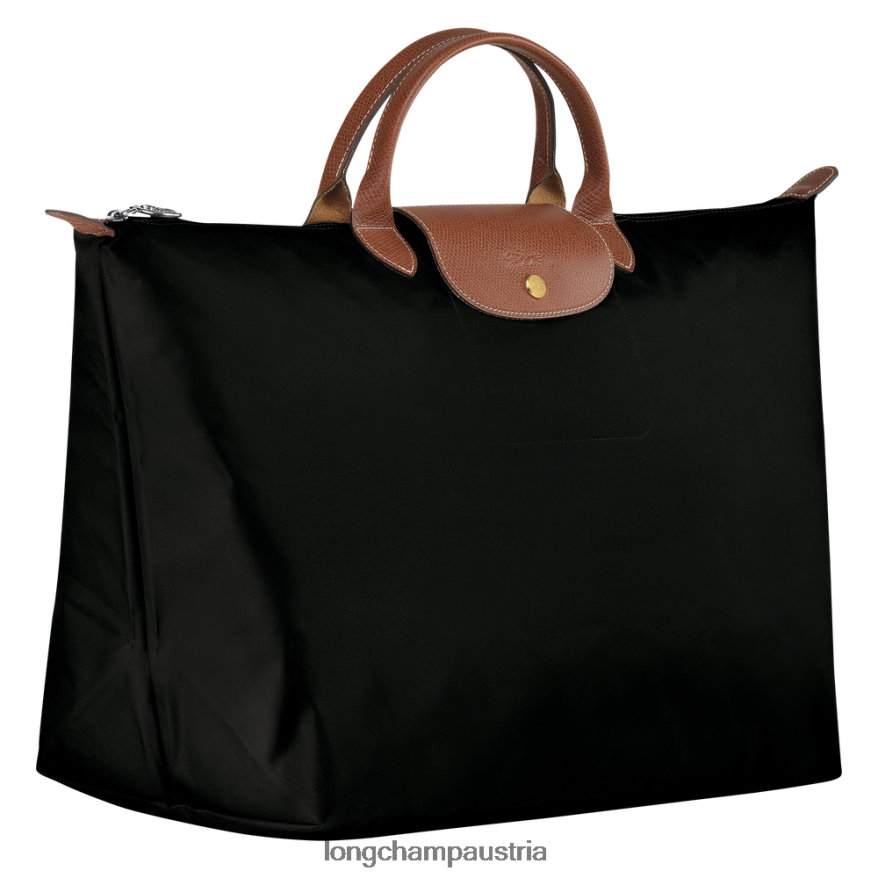 Taschen bei Longchamp Frauen Originale Reisetasche von Le Plage Schwarz 2008BJ805