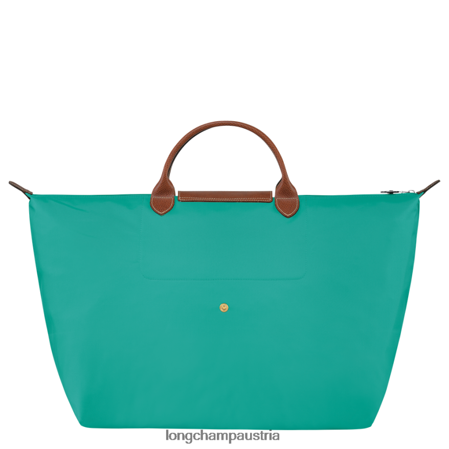Taschen bei Longchamp Frauen Originale Reisetasche von Le Plage Türkis 2008BJ809