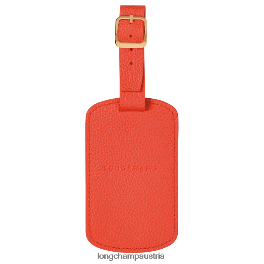 Zubehör bei Longchamp Frauen Gepäckanhänger „Le Foulonne“. orange 2008BJ852