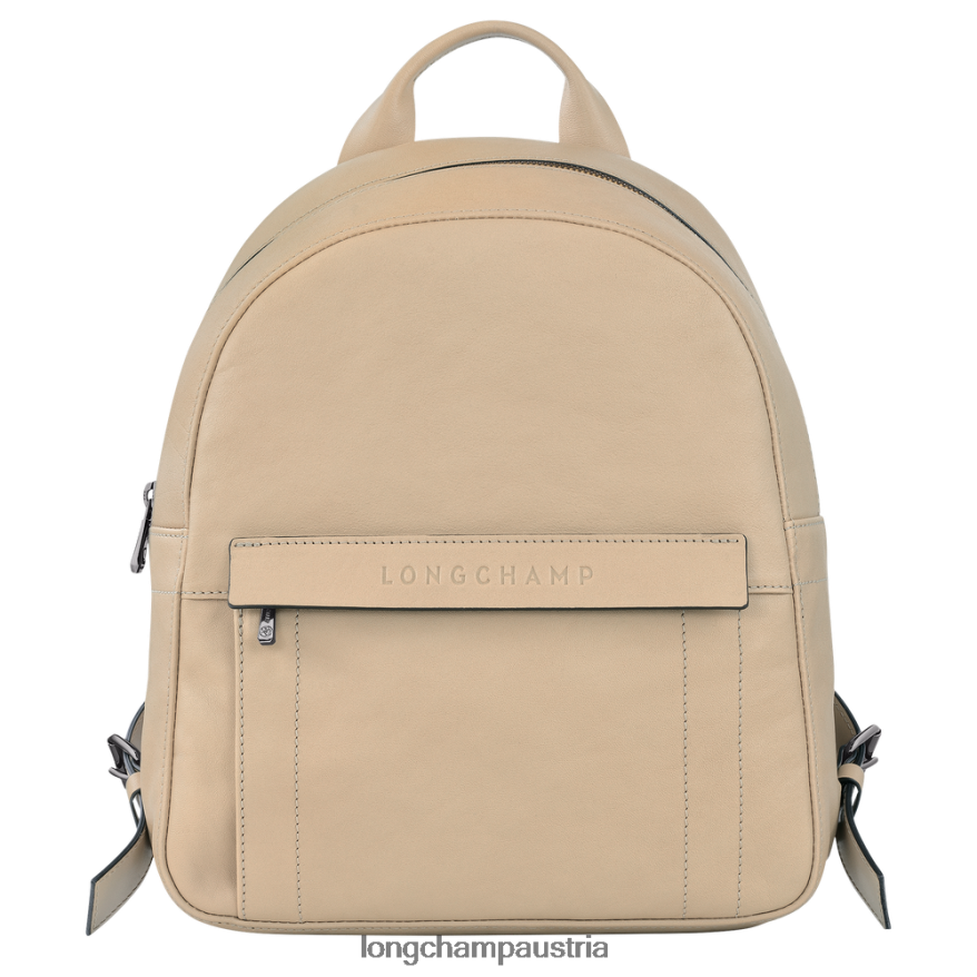 Taschen bei Longchamp Frauen 3D-Rucksack Beige 2008BJ431