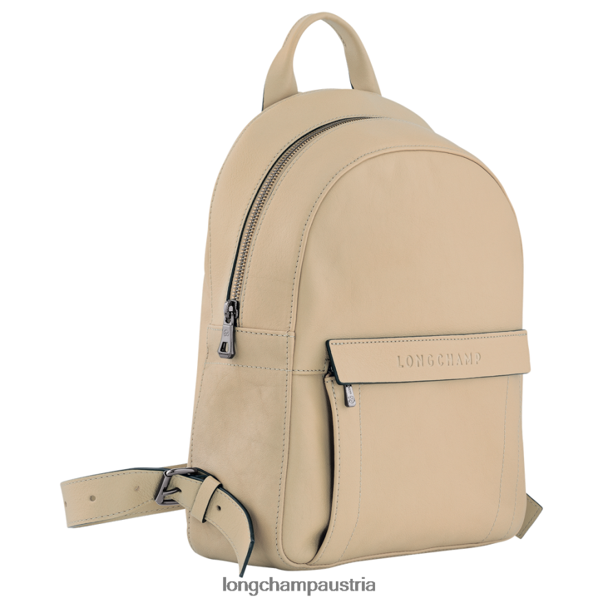 Taschen bei Longchamp Frauen 3D-Rucksack Beige 2008BJ431