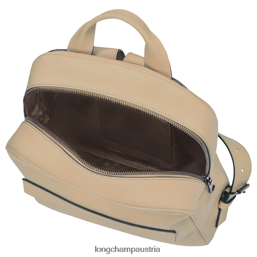 Taschen bei Longchamp Frauen 3D-Rucksack Beige 2008BJ431