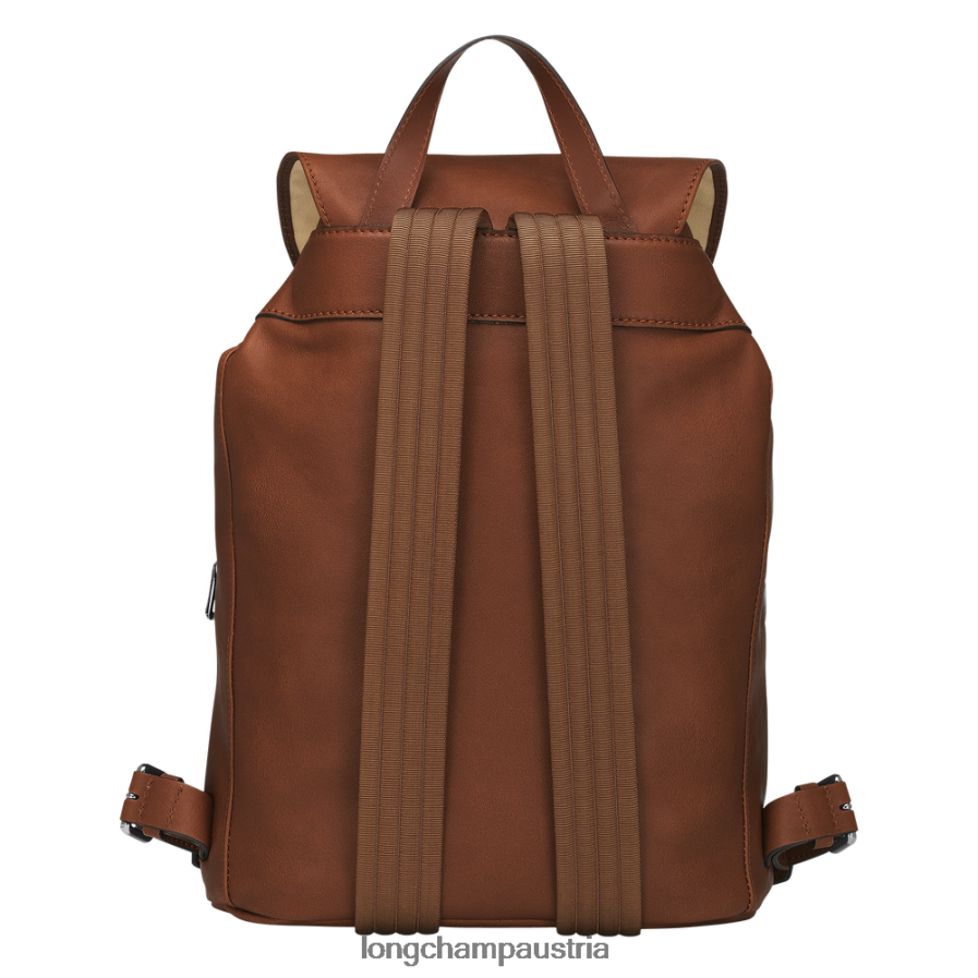 Taschen bei Longchamp Frauen 3D-Rucksack Cognac 2008BJ453