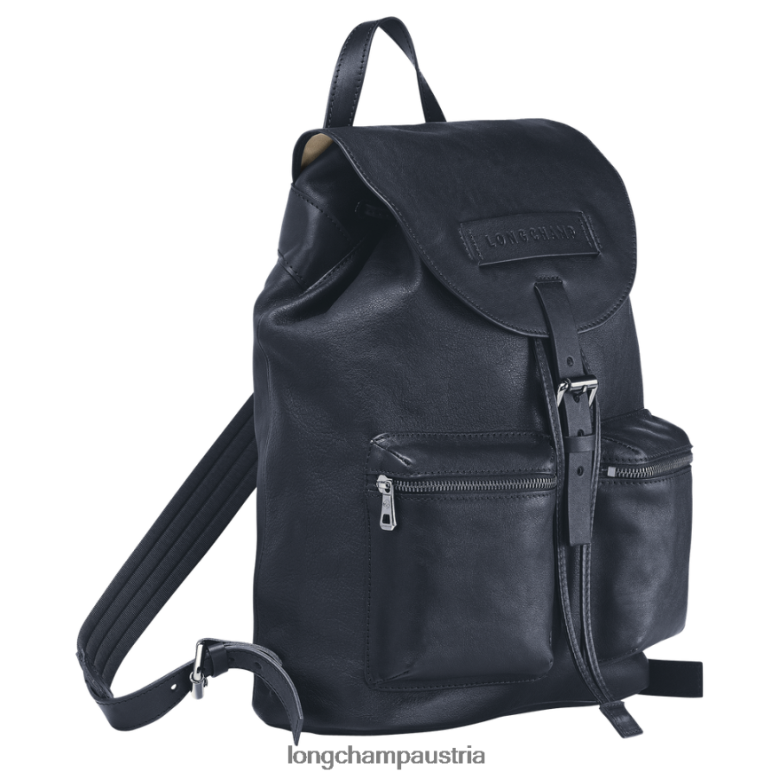 Taschen bei Longchamp Frauen 3D-Rucksack Mitternachtsblau 2008BJ454