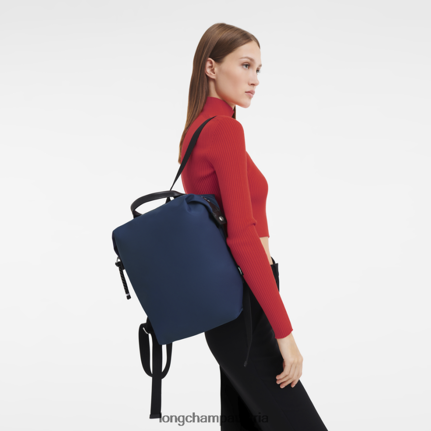 Taschen bei Longchamp Frauen Le Plage Energierucksack Marine 2008BJ424