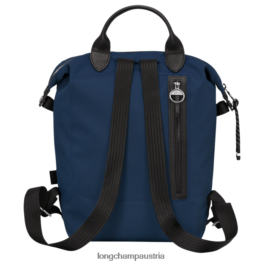 Taschen bei Longchamp Frauen Le Plage Energierucksack Marine 2008BJ424