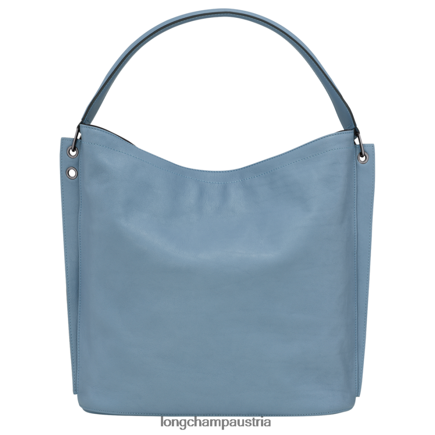 Taschen bei Longchamp Frauen 3D-Hobo-Tasche Schiefer 2008BJ400