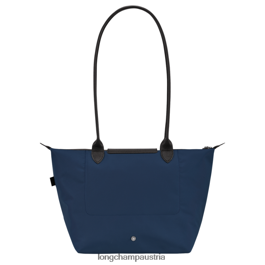 Taschen bei Longchamp Frauen Le Plage Energy-Einkaufstasche Marine 2008BJ346