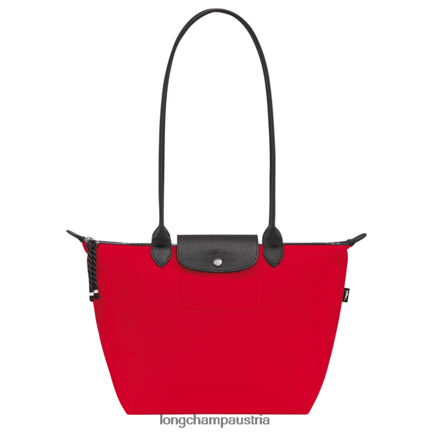 Taschen bei Longchamp Frauen Le Plage Energy-Einkaufstasche Mohn 2008BJ347