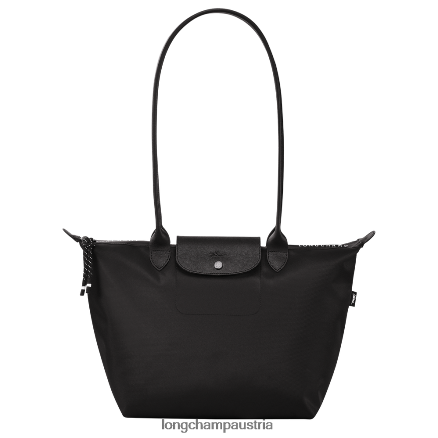Taschen bei Longchamp Frauen Le Plage Energy-Einkaufstasche Schwarz 2008BJ345
