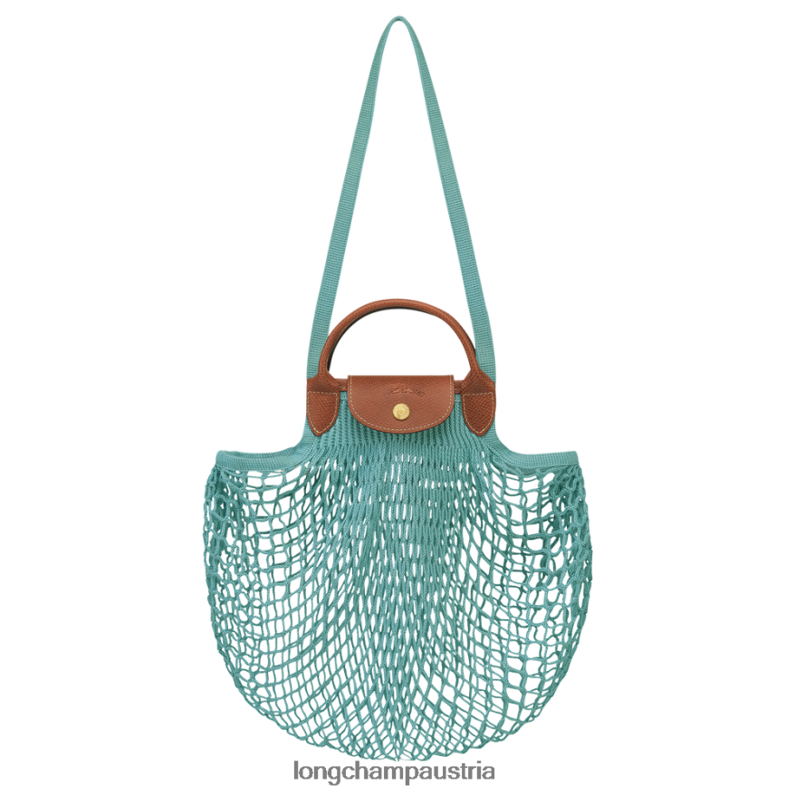 Taschen bei Longchamp Frauen Le Plage Filet-Netzbeutel Lagune 2008BJ20