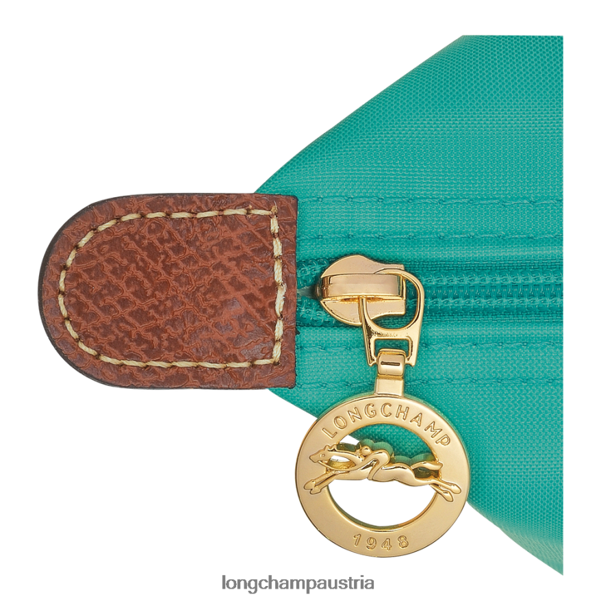 Taschen bei Longchamp Frauen Le Plage Original-Einkaufstasche Türkis 2008BJ418