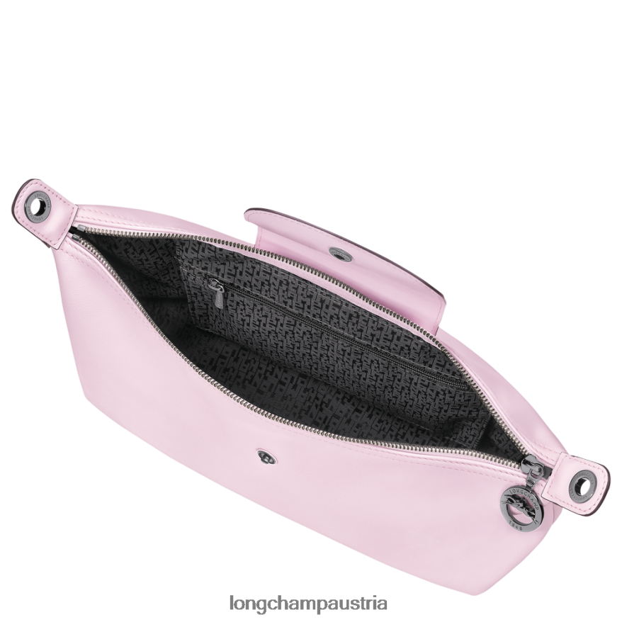 Taschen bei Longchamp Frauen Le Plage Xtra Hobo-Tasche Blütenblatt rosa 2008BJ397