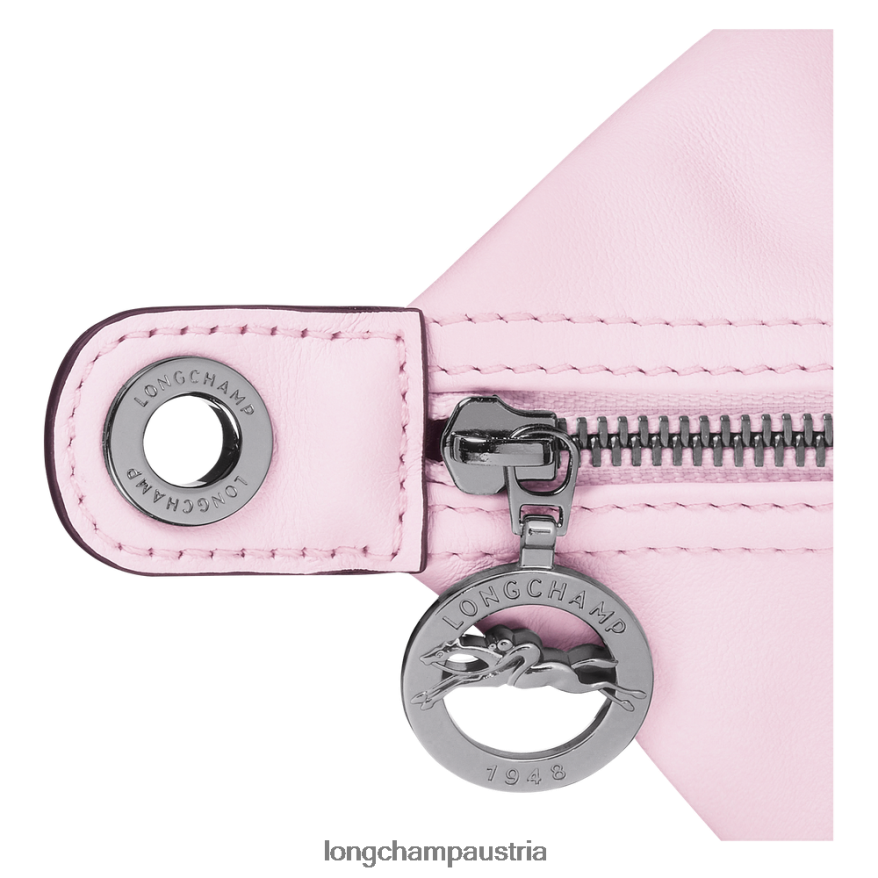 Taschen bei Longchamp Frauen Le Plage Xtra Hobo-Tasche Blütenblatt rosa 2008BJ397