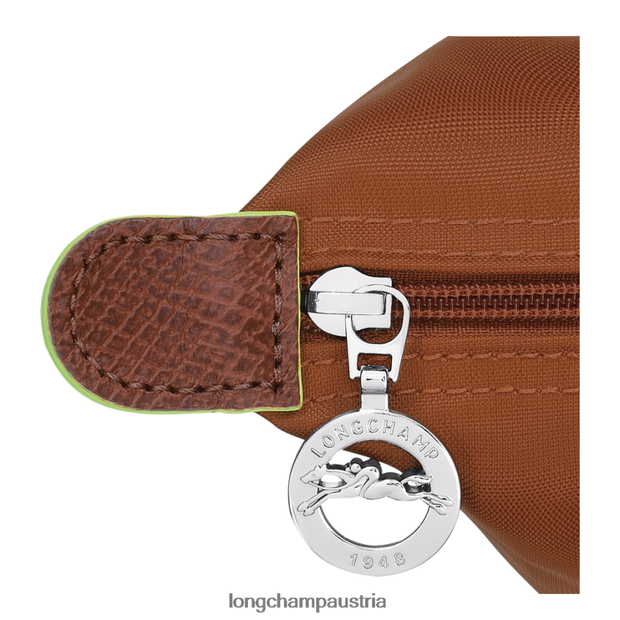 Taschen bei Longchamp Frauen Le Plage grüne Tragetasche Cognac 2008BJ410