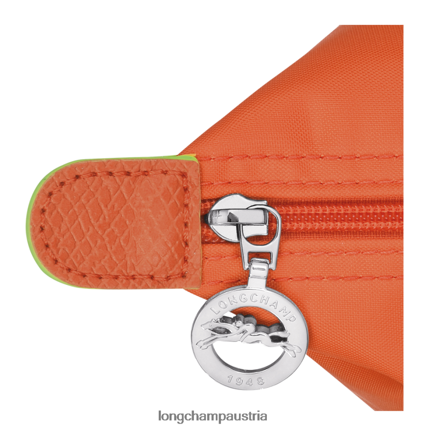 Taschen bei Longchamp Frauen Le Plage grüne Tragetasche Karotte 2008BJ407