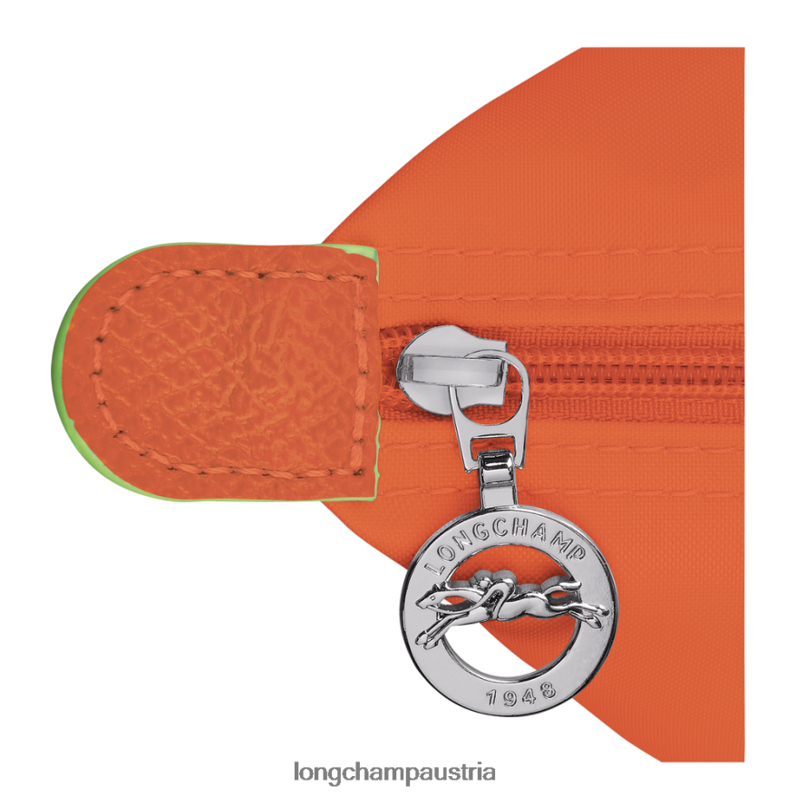 Taschen bei Longchamp Frauen Le Plage grüne Tragetasche Karotte 2008BJ413